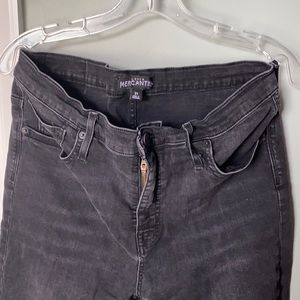 Jcrew factory skinny black jeans